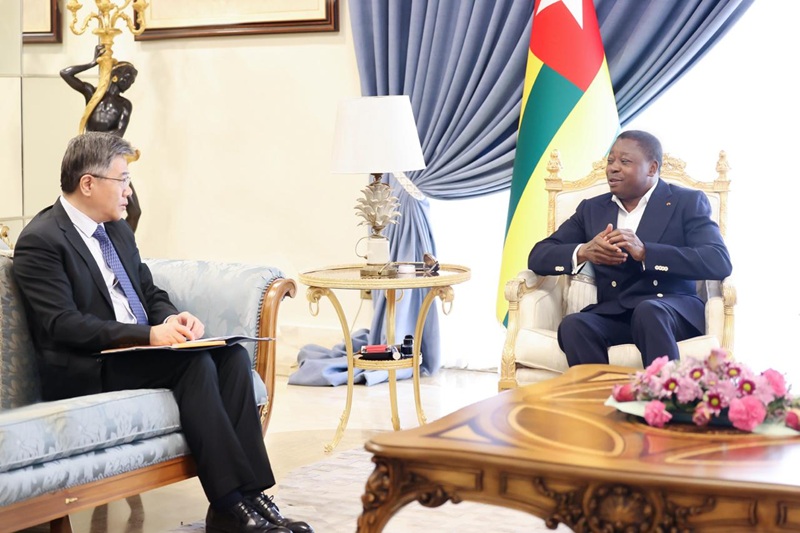 Le point du partenariat entre le Togo et la Chine était ce 30 mai 2025 à Lomé, au cœur des échanges entre le Président du Conseil, Faure Essozimna Gnassingbé et le diplomate chinois Weidong Chao en fin de mission.