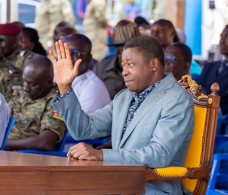 Le ton des luttes traditionnelles Evala en pays kabyè a été donné ce samedi 19 juillet 2025 sur le terrain de l'école primaire publique de Kagnalada dans le canton de Pya (Kozah), en présence du Président du Conseil, Faure Essozimna Gnassingbé.
