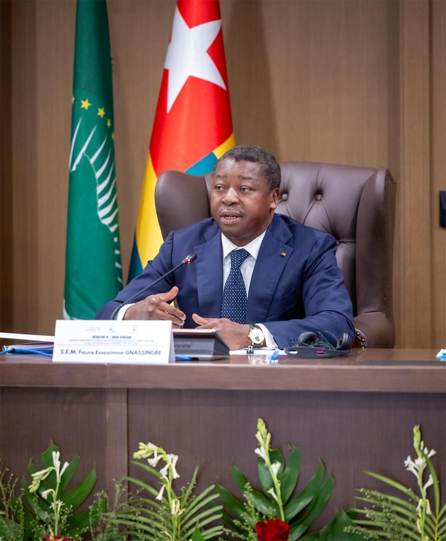 Le Président du Conseil, Faure Essozimna Gnassingbé, Médiateur de l’Union africaine pour la résolution de la crise dans l’Est de la République Démocratique du Congo (RDC) et dans les Grands Lacs, a présidé ce lundi 8 juin 2026 à Lomé une réunion de haut niveau consacrée à l’évaluation semestrielle des activités menées dans le cadre de la médiation africaine.