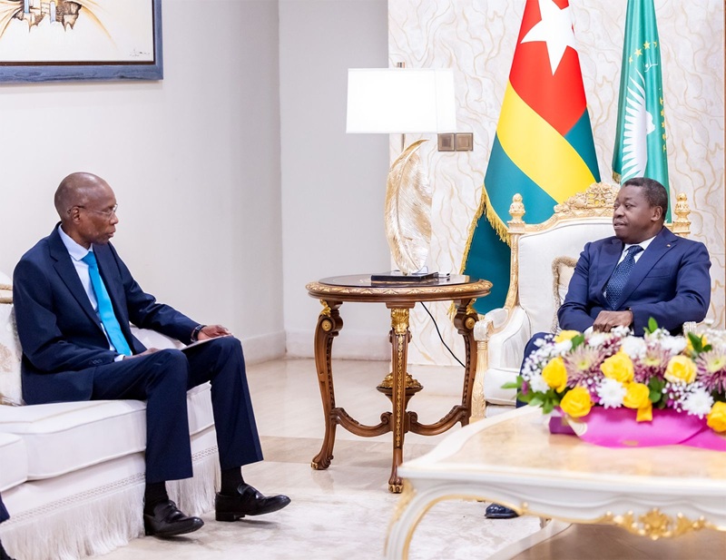 Le Président du Conseil, Faure Essozimna Gnassingbé, a accordé ce 08 juin 2026, une audience au ministre sénégalais des Affaires étrangères, en mission diplomatique au Togo.