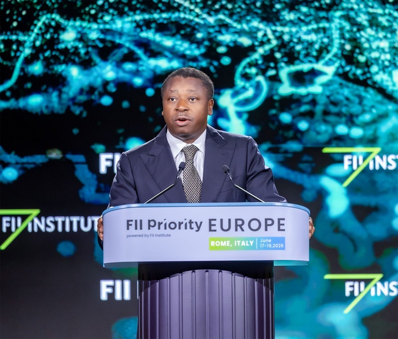 Depuis ce 18 juin 2026, le Président du Conseil, Faure Essozimna Gnassingbé participe au sommet FII PRIORITY Europe. Une rencontre de très haut niveau consacrée à l’examen des mécanismes de financement de la réindustrialisation, des chaînes d’approvisionnement résilientes et la transformation de la main-d’œuvre dans une économie axée sur l’intelligence artificielle.