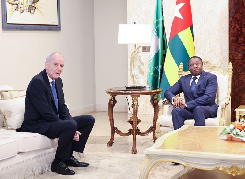 En fin de mission, l’Ambassadeur de la République fédérale d’Allemagne au Togo, Dr Claudius Fischbach, a été reçu en audience ce mardi 30 juin 2026 par le Président du Conseil, Faure Essozimna Gnassingbé.