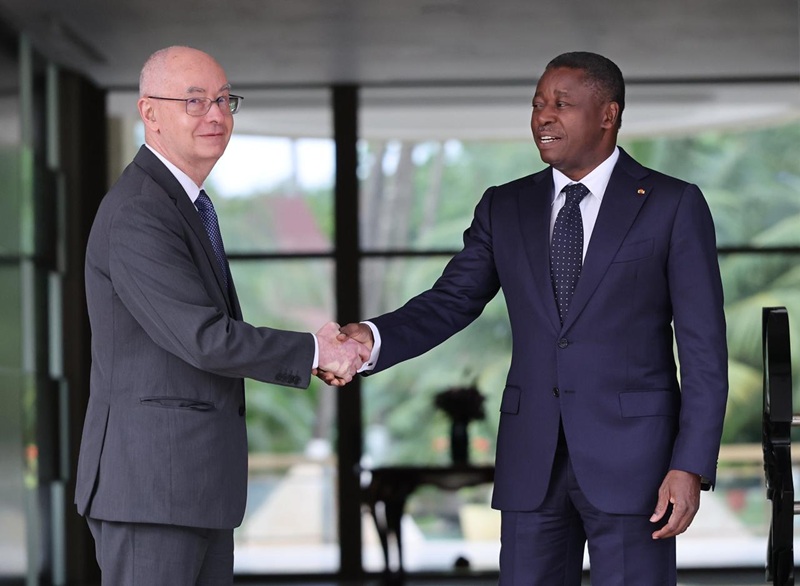 Le Président du Conseil, Faure Essozimna Gnassingbé, a accordé ce jeudi 30 juillet 2026 une audience à l’ambassadeur de la République fédérative du Brésil au Togo, Luiz Ivaldo Villafañe Gomes Santos.